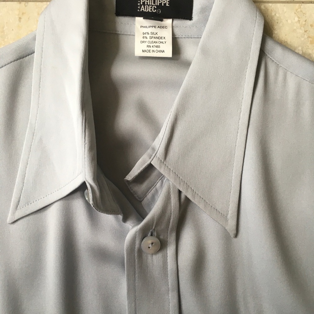 💙PHILIPPE ADEC SILK LONG SLEEVE💙